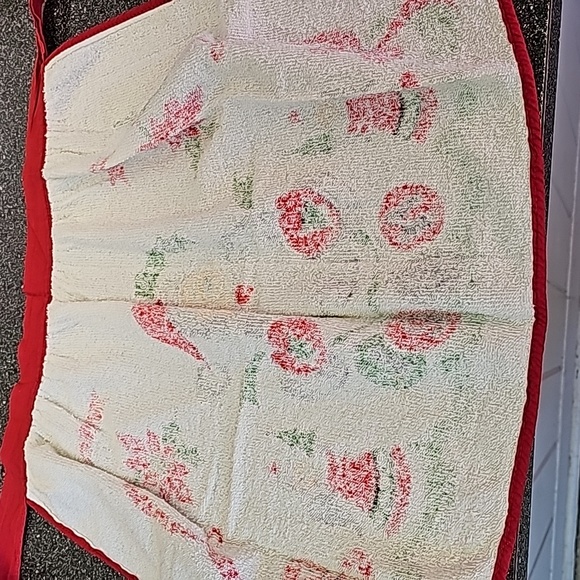 VINTAGE 60s Christmas NOEL Apron - Picture 11 of 12